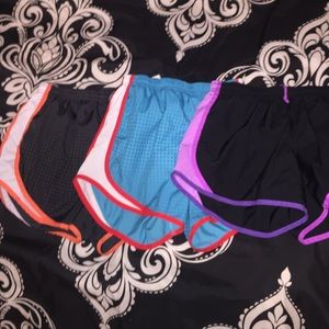 3 pairs of Nike shorts