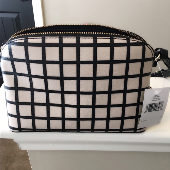 🚫🚫SOLD🚫🚫 Kate spade Hanna plaid cross body bag - Picture 4 of 4