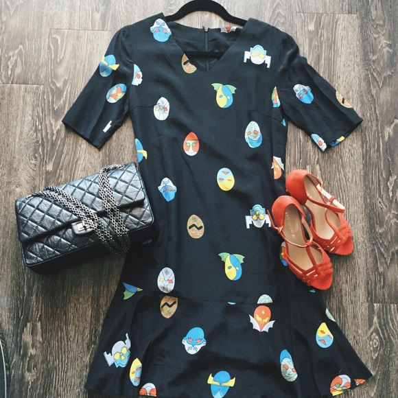 new Stella McCartney superhero dress. Silk