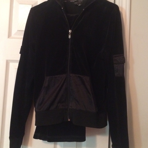 Velour sweat suit