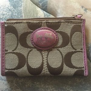 Coach coin purse