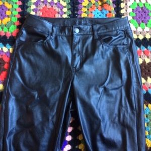 American eagle outfitters pleather pants