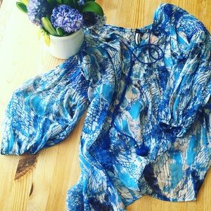 Tracy Reese Boho Lightweight Blouse