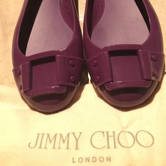 Jimmy  Choo Morse Jelly Flats - Picture 2 of 3