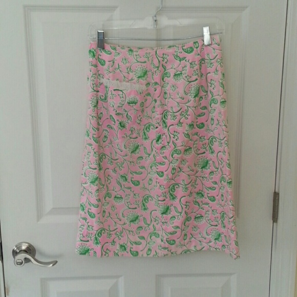 Vint Lilly Pulitzer Skirt, pocket lace size 8