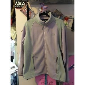 Purple North Face Fleece