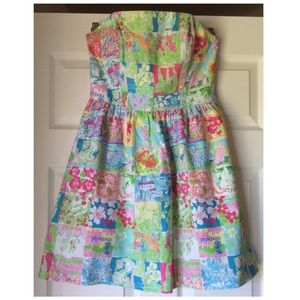 LILLY PULITZER STATE OF MIND LOTTIE DRESS SZ 4