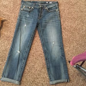 Miss Me Boyfriend Capris