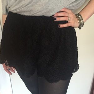 Free People Lace Shorts