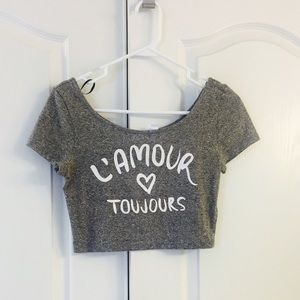 Love Always Crop Top