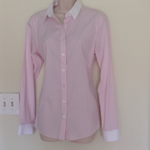 Banana Republic pink shirt