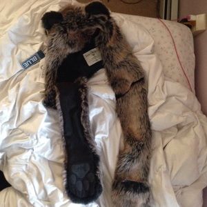 grey wolf spirit hood