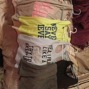 Work out tank tops