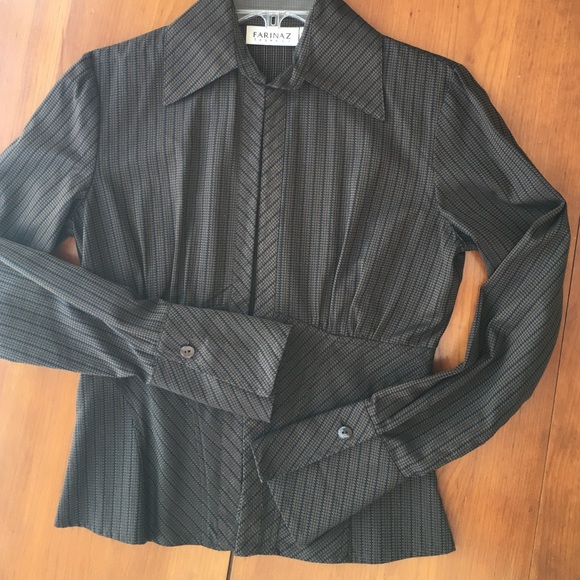 Impeccable Peplum Blouse, Beautiful Fabric, 2/4