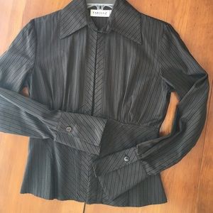 Impeccable Peplum Blouse, Beautiful Fabric, 2/4