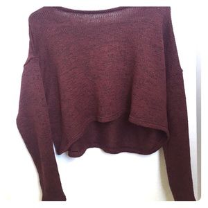 American Eagle Cropped Sweater