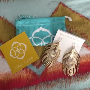Kendra Scott Gold Earrings