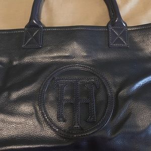 Tommy Hilfiger tote purse navy