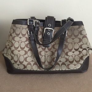 Coach Purse in Signature Canvas