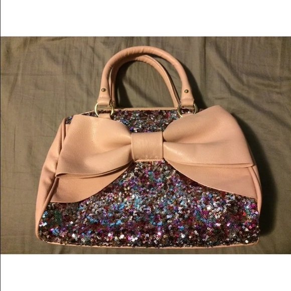 Betsey Johnson bow satchel