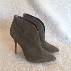 Express suede booties