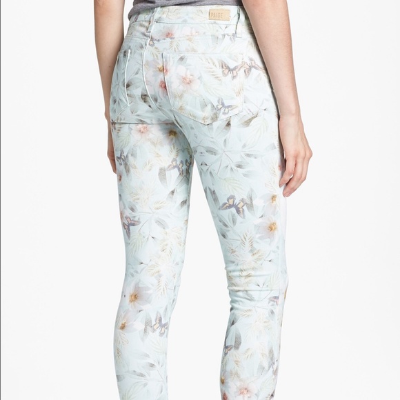 PAIGE Verdugo Butterfly Skinny Jeans