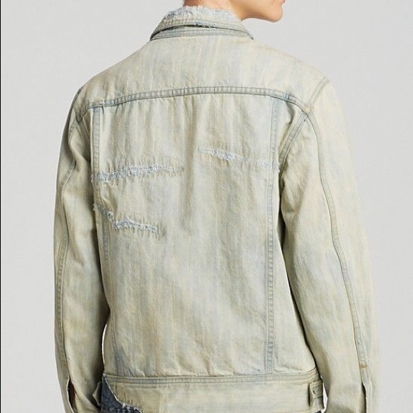 Rag & Bone distressed denim jacket XS - Picture 3 of 3