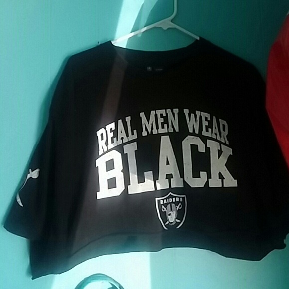 Raiders crop top