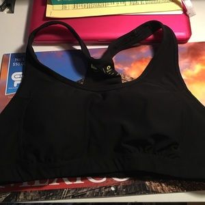 Black Exersion Sport Bra