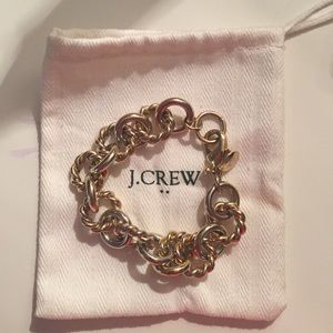 J Crew Braided Chain Bracelet