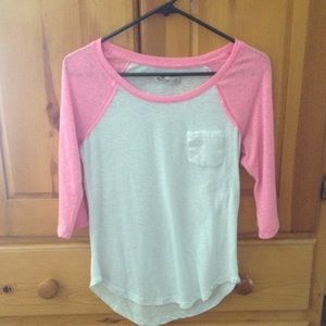 3/4 sleeve tee shirt