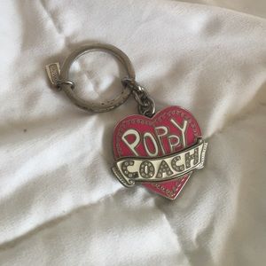 Poppy Coach Keychain