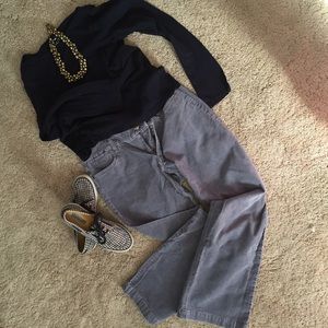 J. Crew Slate Gray Bootcut Cords