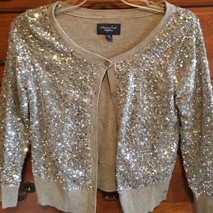 American Eagle XS sequence cardigan! Never worn!