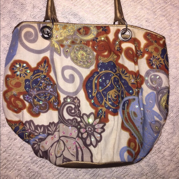 Cute flowered handbag