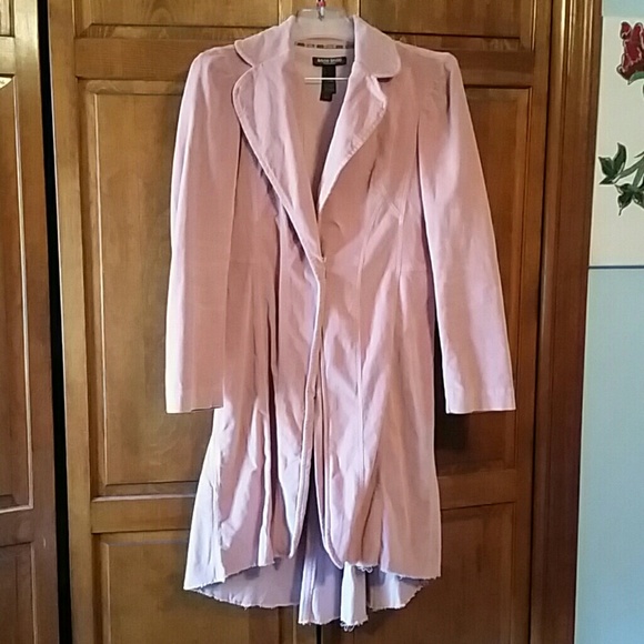Pale Pink Trench Coat SMALL DESIGNERMichele Bohbot