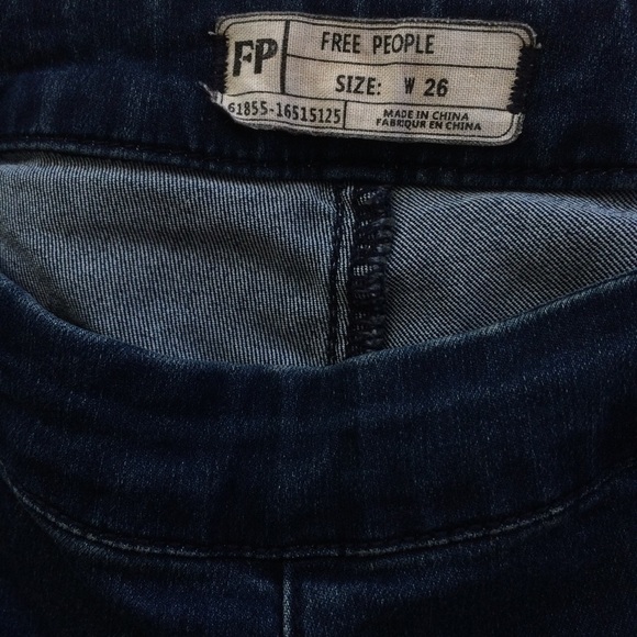 Free People Skinny-Flare cut jeans