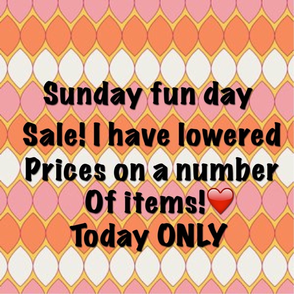 Sunday FUNDAY super sale!!