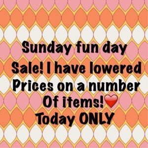 Sunday FUNDAY super sale!!