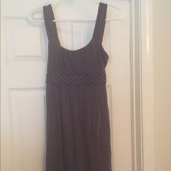 Grey and purple summer dress
