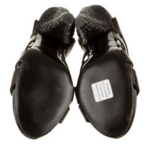 BOTTEGA VENETA leather braided heel - Picture 3 of 7