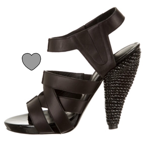 BOTTEGA VENETA leather braided heel - Picture 2 of 7