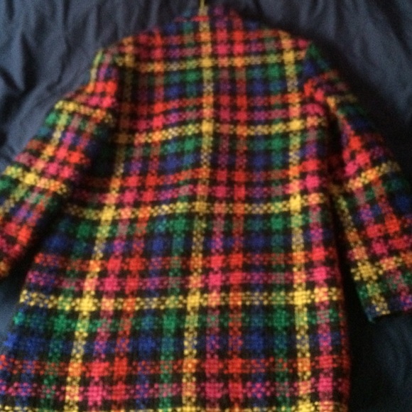 Vintage rainbow twirled blazer - Picture 2 of 2