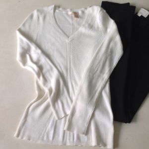 DKNY ivory pullover