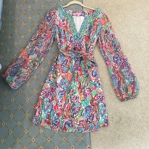 Lilly Pulitzer Long Sleeve Dress - Never Worn, 10