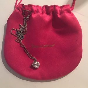 Juicy Couture Heart Diamond Necklace