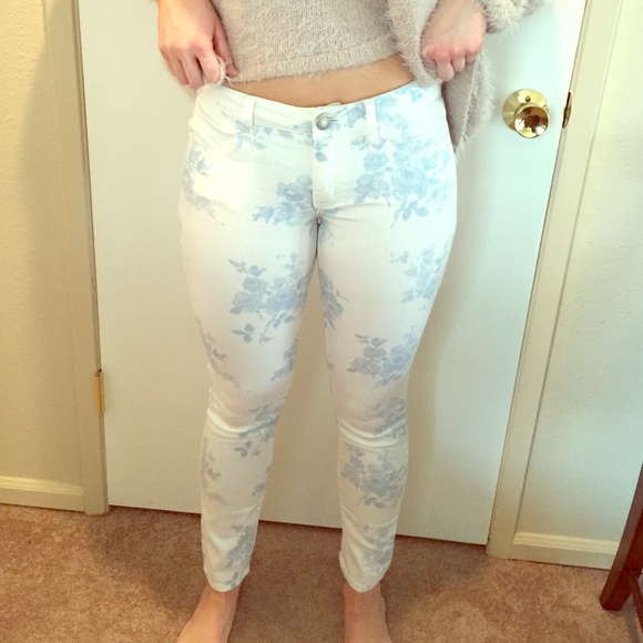 AE Patterned Super Skinny Jeans