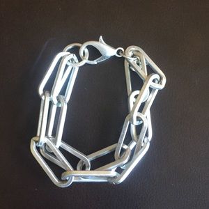 Towne & Reese silver look chain bracelet