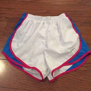 Nike dri-fit running and activewear shorts.