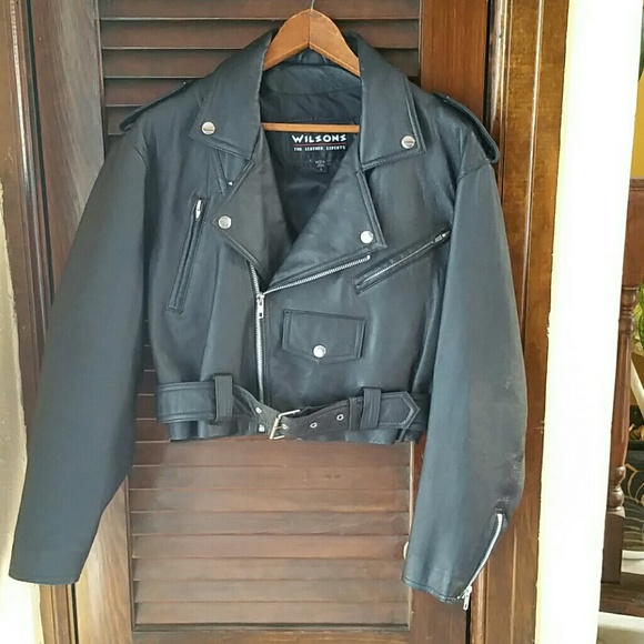Wilson Black Leather Jacket